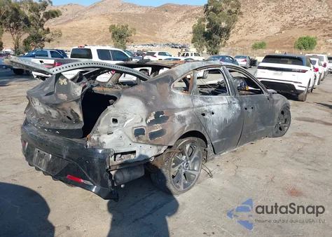 2022 Hyundai Sonata Sel Plus from USA, damaged, VIN 5NPEJ4J28NH135862